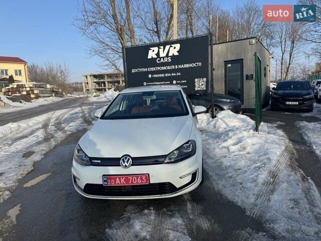 Білий Фольксваген e-Golf, об'ємом двигуна 0 л та пробігом 133 тис. км за 7700 $, фото 1 на Automoto.ua