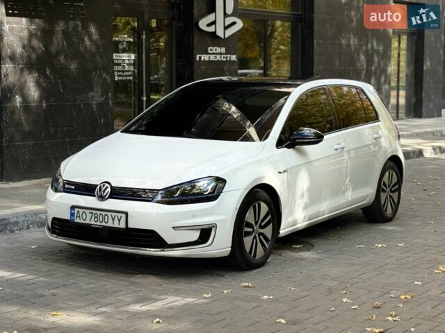 Білий Фольксваген e-Golf, об'ємом двигуна 0 л та пробігом 177 тис. км за 8299 $, фото 1 на Automoto.ua