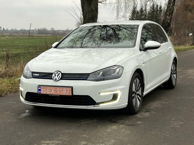 Білий Фольксваген e-Golf, об'ємом двигуна 0 л та пробігом 126 тис. км за 8550 $, фото 1 на Automoto.ua