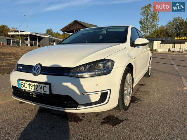 Білий Фольксваген e-Golf, об'ємом двигуна 0 л та пробігом 151 тис. км за 9200 $, фото 1 на Automoto.ua