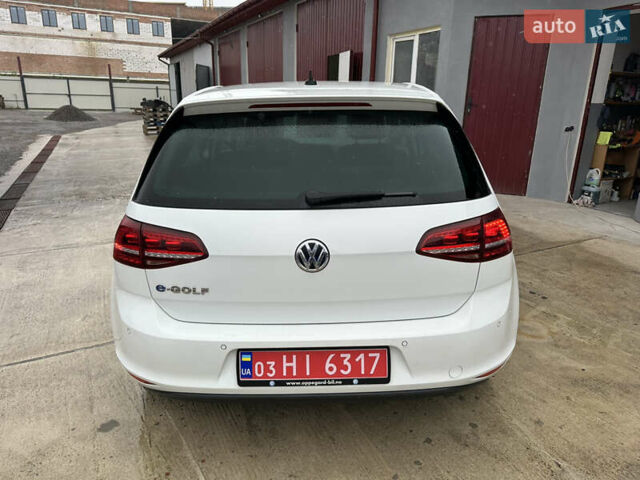 Білий Фольксваген e-Golf, об'ємом двигуна 0 л та пробігом 181 тис. км за 8200 $, фото 8 на Automoto.ua
