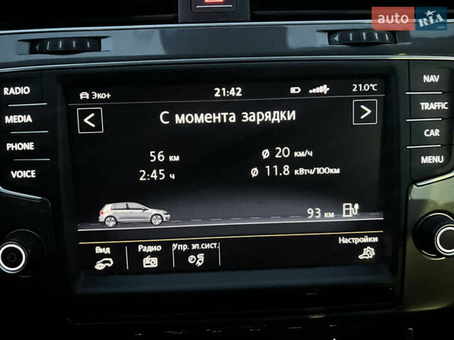 Белый Фольксваген e-Golf, объемом двигателя 0 л и пробегом 198 тыс. км за 8500 $, фото 13 на Automoto.ua