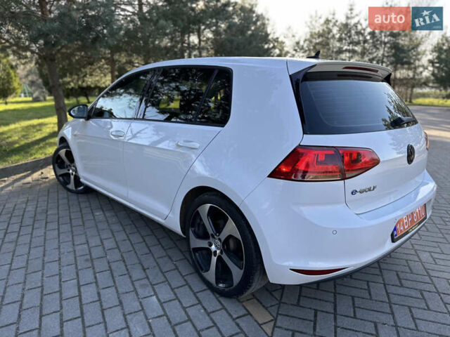 Білий Фольксваген e-Golf, об'ємом двигуна 0 л та пробігом 159 тис. км за 8500 $, фото 27 на Automoto.ua