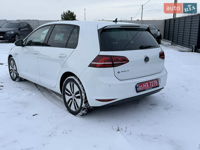 Білий Фольксваген e-Golf, об'ємом двигуна 0 л та пробігом 110 тис. км за 7750 $, фото 16 на Automoto.ua
