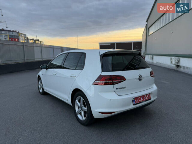 Белый Фольксваген e-Golf, объемом двигателя 0 л и пробегом 85 тыс. км за 8300 $, фото 5 на Automoto.ua