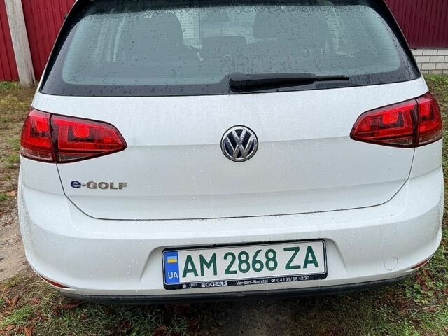 Білий Фольксваген e-Golf, об'ємом двигуна 0 л та пробігом 151 тис. км за 7200 $, фото 2 на Automoto.ua
