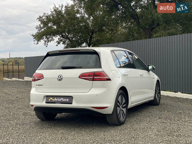 Білий Фольксваген e-Golf, об'ємом двигуна 0 л та пробігом 132 тис. км за 9450 $, фото 15 на Automoto.ua