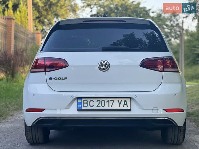 Білий Фольксваген e-Golf, об'ємом двигуна 0 л та пробігом 74 тис. км за 15200 $, фото 4 на Automoto.ua