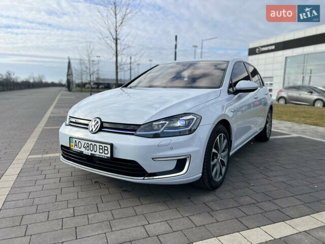 Білий Фольксваген e-Golf, об'ємом двигуна 0 л та пробігом 83 тис. км за 12800 $, фото 2 на Automoto.ua