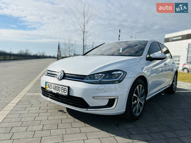 Білий Фольксваген e-Golf, об'ємом двигуна 0 л та пробігом 83 тис. км за 12800 $, фото 12 на Automoto.ua