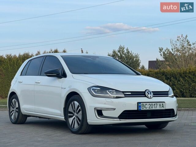 Білий Фольксваген e-Golf, об'ємом двигуна 0 л та пробігом 79 тис. км за 15200 $, фото 1 на Automoto.ua