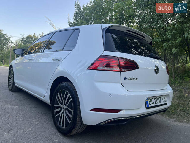 Білий Фольксваген e-Golf, об'ємом двигуна 0 л та пробігом 74 тис. км за 15200 $, фото 3 на Automoto.ua