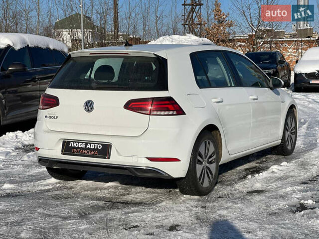 Білий Фольксваген e-Golf, об'ємом двигуна 0 л та пробігом 57 тис. км за 11500 $, фото 5 на Automoto.ua