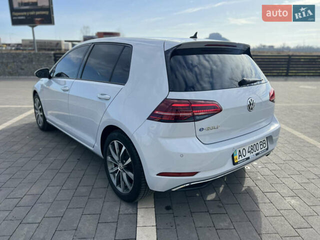 Білий Фольксваген e-Golf, об'ємом двигуна 0 л та пробігом 83 тис. км за 12800 $, фото 8 на Automoto.ua