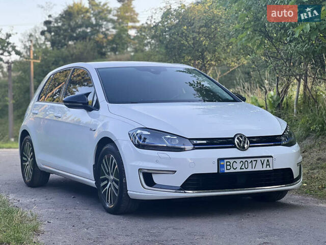 Білий Фольксваген e-Golf, об'ємом двигуна 0 л та пробігом 74 тис. км за 15200 $, фото 8 на Automoto.ua