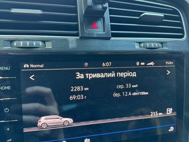 Білий Фольксваген e-Golf, об'ємом двигуна 0 л та пробігом 116 тис. км за 12000 $, фото 11 на Automoto.ua