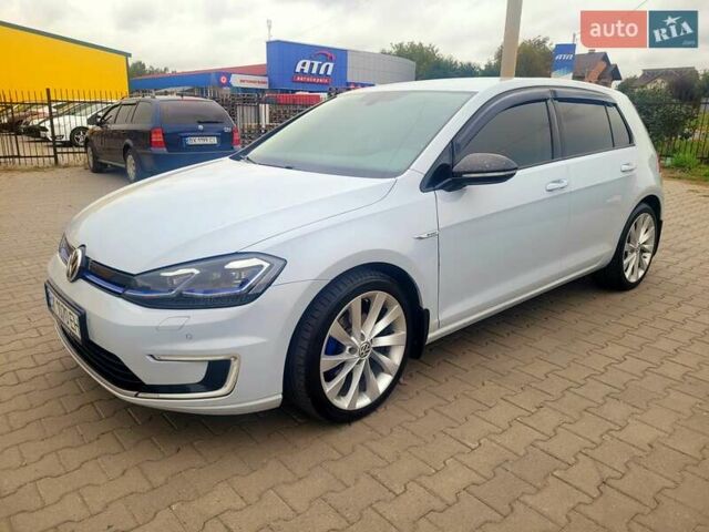 Білий Фольксваген e-Golf, об'ємом двигуна 0 л та пробігом 73 тис. км за 14500 $, фото 1 на Automoto.ua