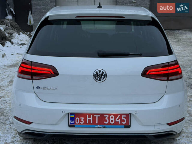 Білий Фольксваген e-Golf, об'ємом двигуна 0 л та пробігом 127 тис. км за 14900 $, фото 7 на Automoto.ua