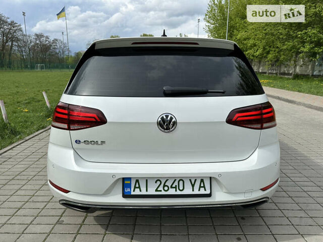 Білий Фольксваген e-Golf, об'ємом двигуна 0 л та пробігом 93 тис. км за 16400 $, фото 7 на Automoto.ua