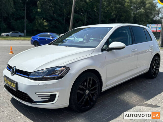 Білий Фольксваген e-Golf, об'ємом двигуна 35 л та пробігом 44 тис. км за 19200 $, фото 2 на Automoto.ua