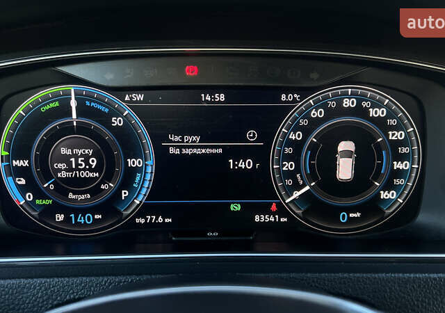 Белый Фольксваген e-Golf, объемом двигателя 0 л и пробегом 84 тыс. км за 13250 $, фото 107 на Automoto.ua