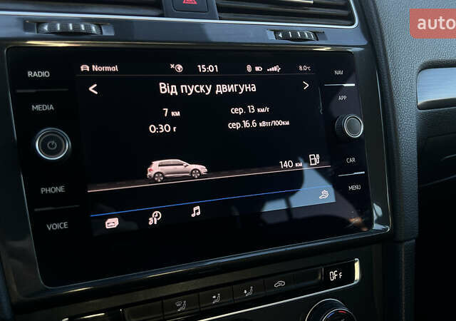 Белый Фольксваген e-Golf, объемом двигателя 0 л и пробегом 84 тыс. км за 13250 $, фото 119 на Automoto.ua