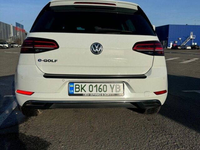 Білий Фольксваген e-Golf, об'ємом двигуна 0 л та пробігом 78 тис. км за 15500 $, фото 8 на Automoto.ua