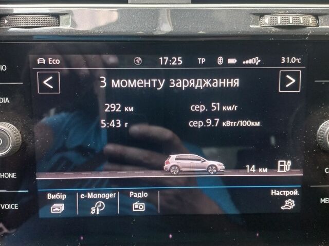 Білий Фольксваген e-Golf, об'ємом двигуна 0 л та пробігом 125 тис. км за 13500 $, фото 1 на Automoto.ua