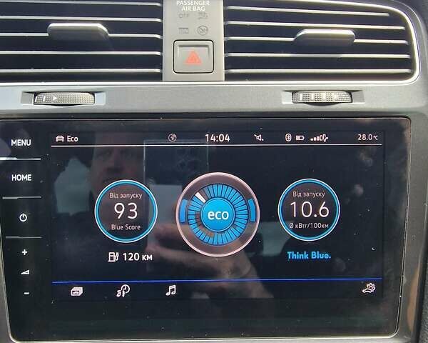 Білий Фольксваген e-Golf, об'ємом двигуна 0 л та пробігом 80 тис. км за 14300 $, фото 3 на Automoto.ua