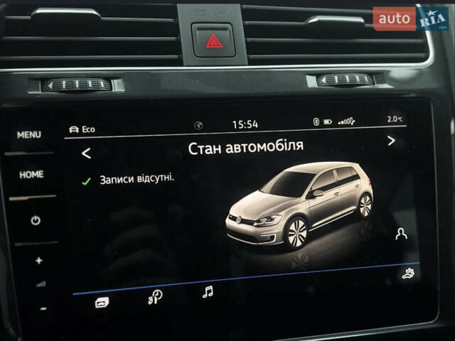 Білий Фольксваген e-Golf, об'ємом двигуна 0 л та пробігом 60 тис. км за 14490 $, фото 9 на Automoto.ua