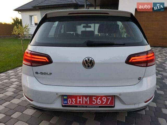 Білий Фольксваген e-Golf, об'ємом двигуна 0 л та пробігом 108 тис. км за 13800 $, фото 3 на Automoto.ua