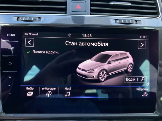 Білий Фольксваген e-Golf, об'ємом двигуна 0 л та пробігом 18 тис. км за 15400 $, фото 46 на Automoto.ua