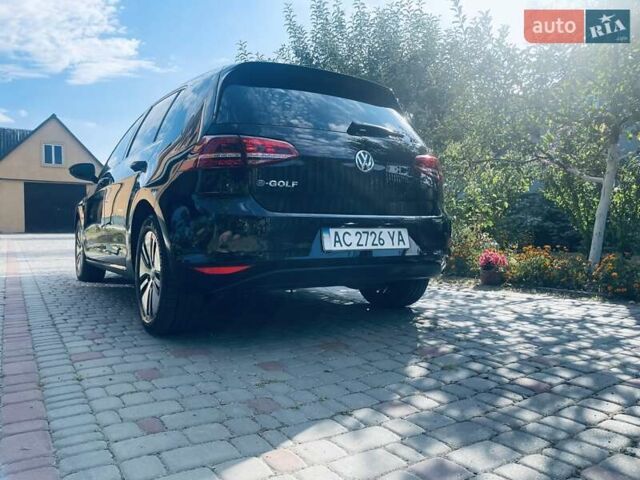 Черный Фольксваген e-Golf, объемом двигателя 0 л и пробегом 131 тыс. км за 9300 $, фото 27 на Automoto.ua