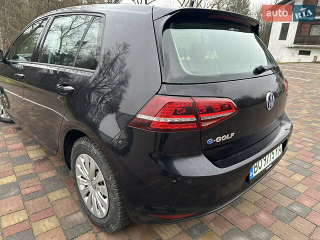 Чорний Фольксваген e-Golf, об'ємом двигуна 0 л та пробігом 112 тис. км за 8600 $, фото 5 на Automoto.ua