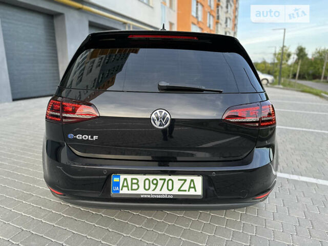 Черный Фольксваген e-Golf, объемом двигателя 0 л и пробегом 104 тыс. км за 10550 $, фото 7 на Automoto.ua