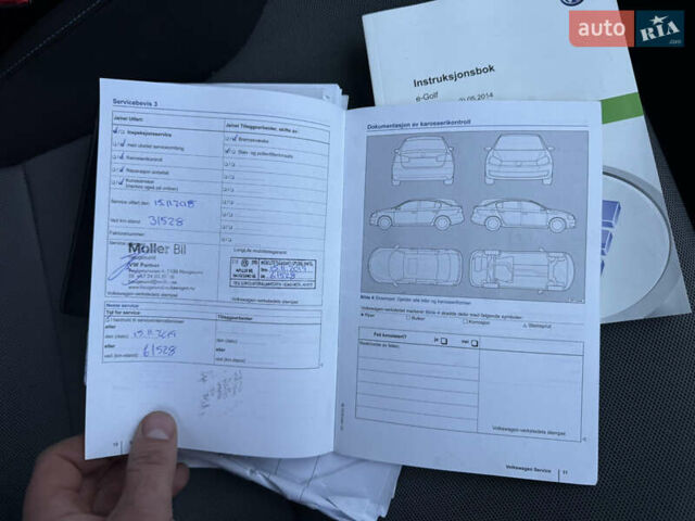 Черный Фольксваген e-Golf, объемом двигателя 0 л и пробегом 76 тыс. км за 8300 $, фото 37 на Automoto.ua