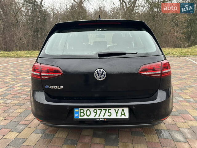 Чорний Фольксваген e-Golf, об'ємом двигуна 0 л та пробігом 112 тис. км за 8600 $, фото 6 на Automoto.ua