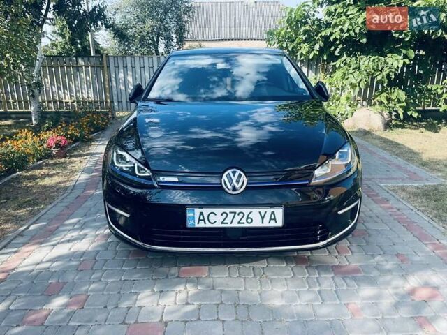 Черный Фольксваген e-Golf, объемом двигателя 0 л и пробегом 131 тыс. км за 9300 $, фото 13 на Automoto.ua