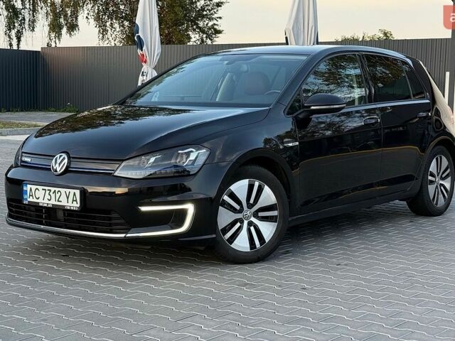 Чорний Фольксваген e-Golf, об'ємом двигуна 0 л та пробігом 129 тис. км за 9450 $, фото 1 на Automoto.ua