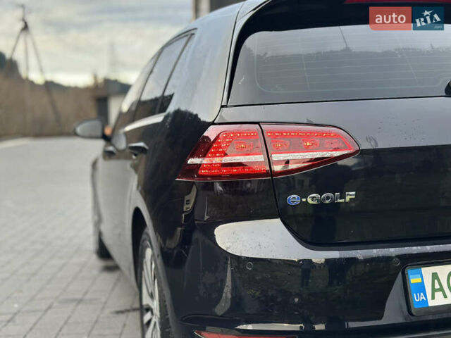 Черный Фольксваген e-Golf, объемом двигателя 0 л и пробегом 136 тыс. км за 9299 $, фото 18 на Automoto.ua