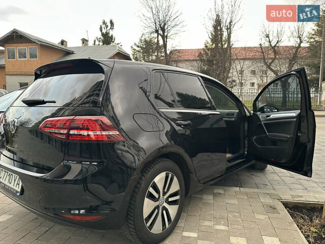 Чорний Фольксваген e-Golf, об'ємом двигуна 0 л та пробігом 122 тис. км за 9400 $, фото 10 на Automoto.ua