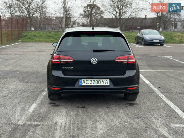 Черный Фольксваген e-Golf, объемом двигателя 0 л и пробегом 161 тыс. км за 9500 $, фото 7 на Automoto.ua