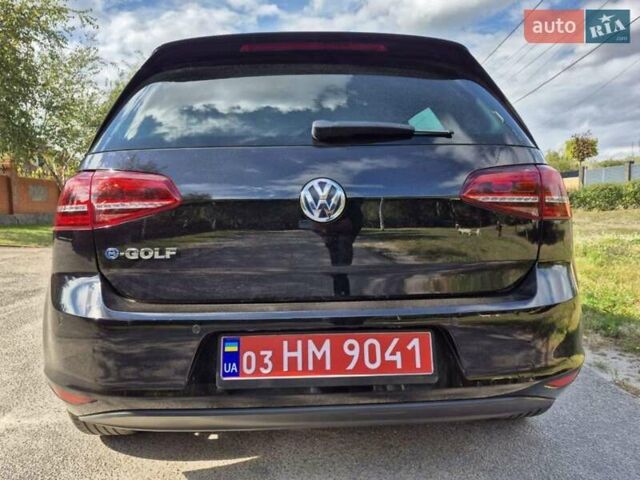 Черный Фольксваген e-Golf, объемом двигателя 0 л и пробегом 124 тыс. км за 10800 $, фото 13 на Automoto.ua