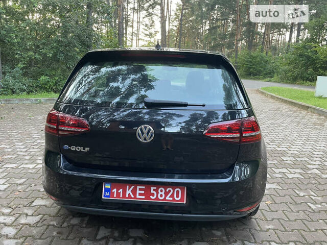 Чорний Фольксваген e-Golf, об'ємом двигуна 0 л та пробігом 73 тис. км за 12200 $, фото 19 на Automoto.ua