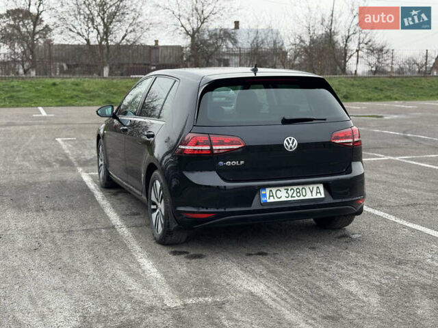 Черный Фольксваген e-Golf, объемом двигателя 0 л и пробегом 161 тыс. км за 9500 $, фото 6 на Automoto.ua