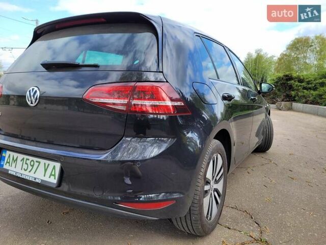 Чорний Фольксваген e-Golf, об'ємом двигуна 0 л та пробігом 115 тис. км за 9500 $, фото 5 на Automoto.ua