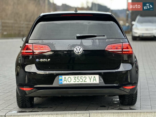 Черный Фольксваген e-Golf, объемом двигателя 0 л и пробегом 136 тыс. км за 9299 $, фото 5 на Automoto.ua