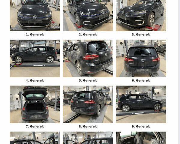 Черный Фольксваген e-Golf, объемом двигателя 0 л и пробегом 118 тыс. км за 8900 $, фото 23 на Automoto.ua