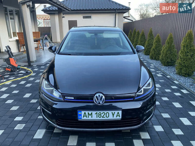 Черный Фольксваген e-Golf, объемом двигателя 0 л и пробегом 127 тыс. км за 9100 $, фото 1 на Automoto.ua