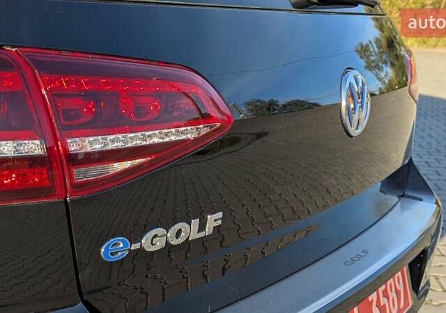Чорний Фольксваген e-Golf, об'ємом двигуна 0 л та пробігом 120 тис. км за 8600 $, фото 29 на Automoto.ua